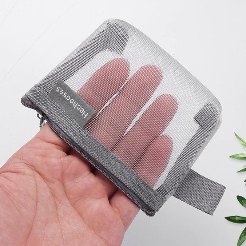 Portable mesh storage bag Bowlift