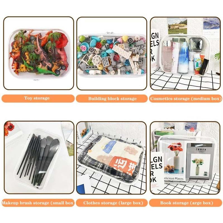 BowLift | Large Capacity Zipper Storage Box Set