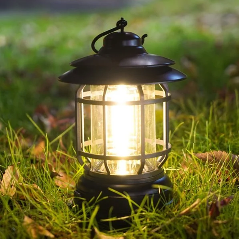 BowLift | Portable Retro Camping Lamp