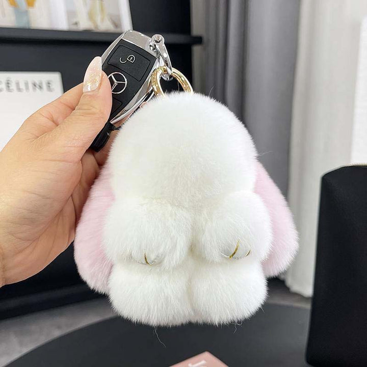 BowLift | Handmade Soft Bunny PomPom Keychains (Boxed Edition)