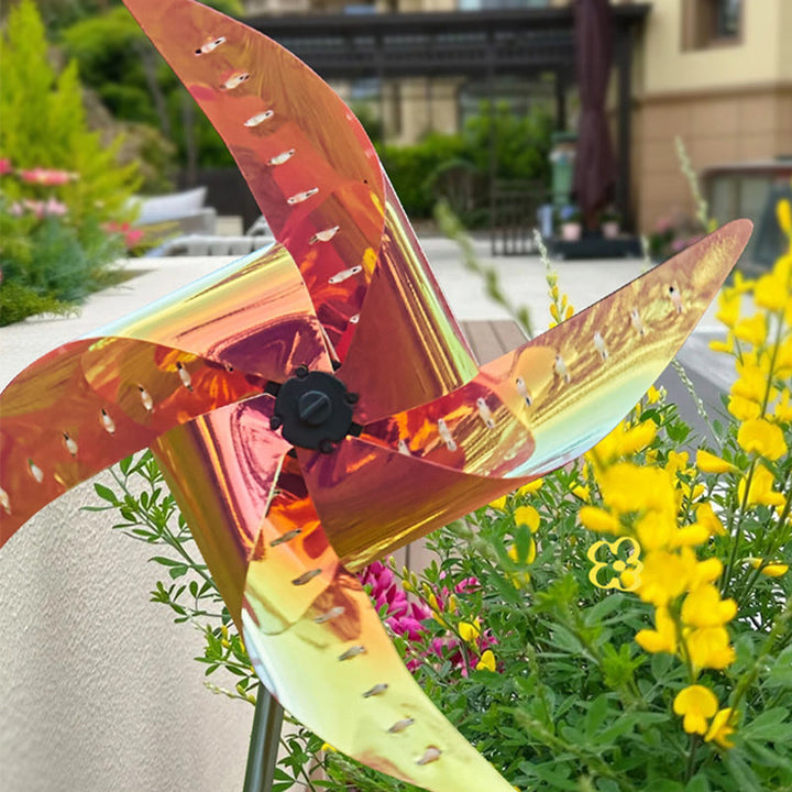 BowLift | Waterproof Solar Garden Windmill Light