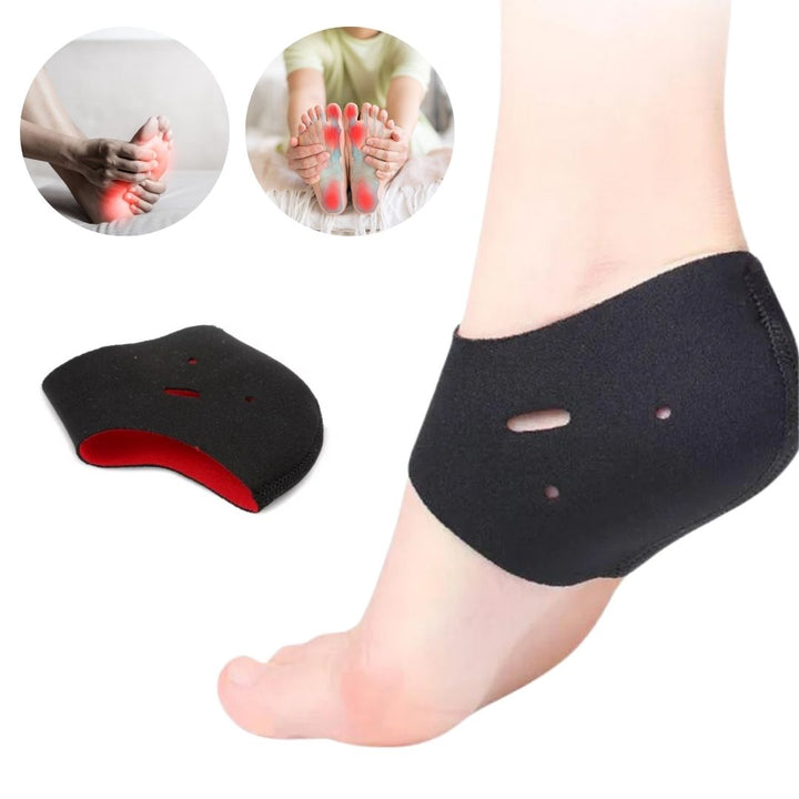 SootheSteps Heel Socks | Cushioned Support for Dry Cracked Heels - Plantar Fasciitis Relief - Ideal for Daily Use Bowlift