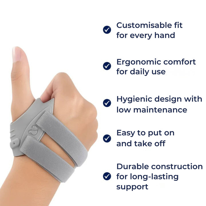 Pain Relief & Joint Stabilisation – Breathable Lightweight Splint – CMC Joint Arthritis & Sprain Bowlift