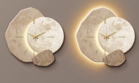 BowLift | Minimalist Wall Clock in Scandinavian Design - NordiqTime