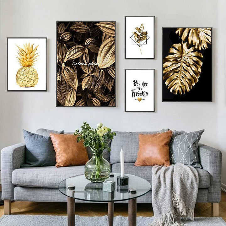 My Favorite Pineapple - Canvas Wall Art Painting | Bowlift