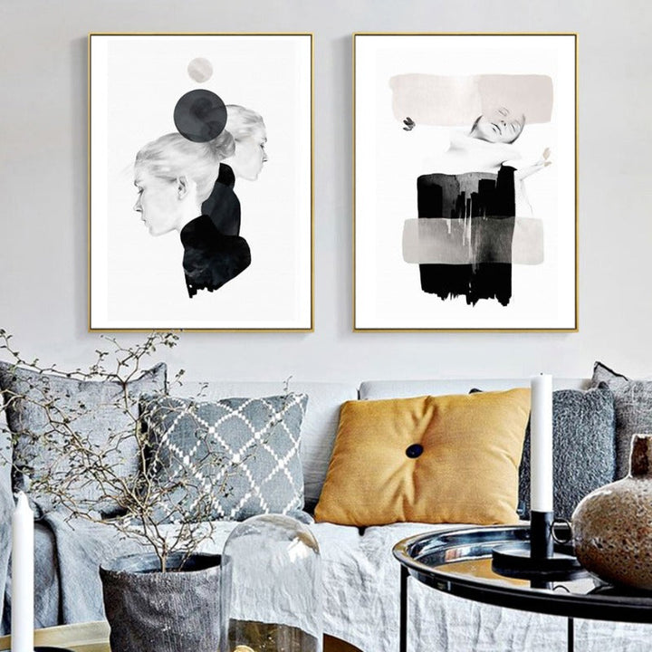 Deep Thoughts - Canvas Wall Art Painting | Bowlift