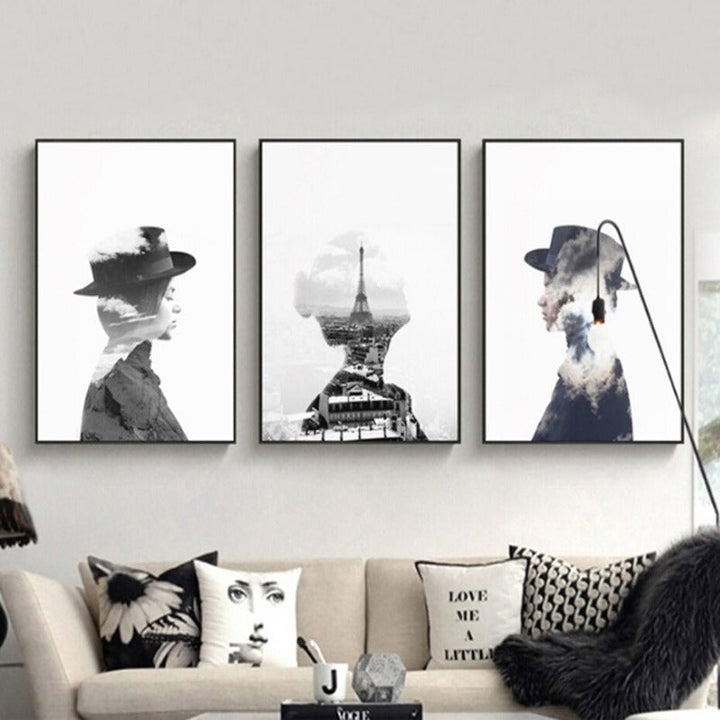 Paris In Dream - Canvas Wall Art Painting | Bowlift