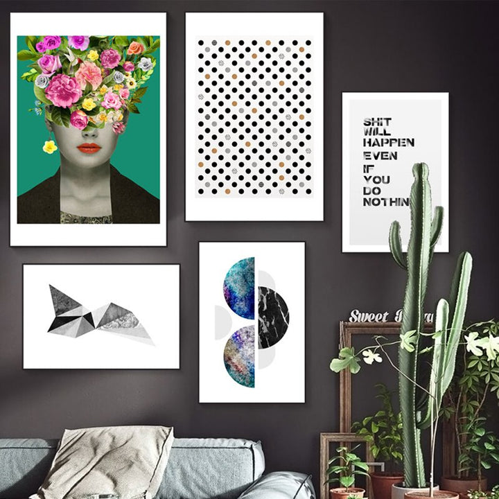 Beautiful Mind - Canvas Wall Art Painting | Bowlift