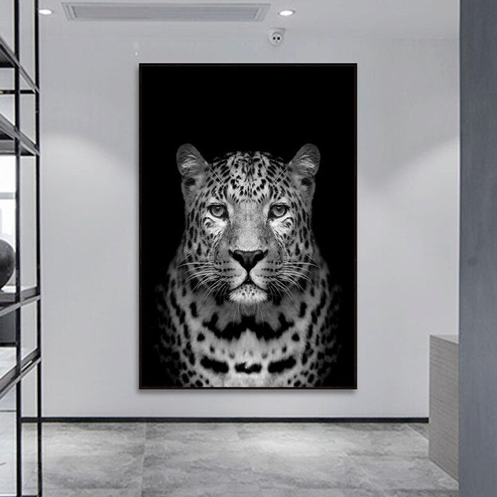 Africa Wild Big Cats - Canvas Wall Art Painting | Bowlift