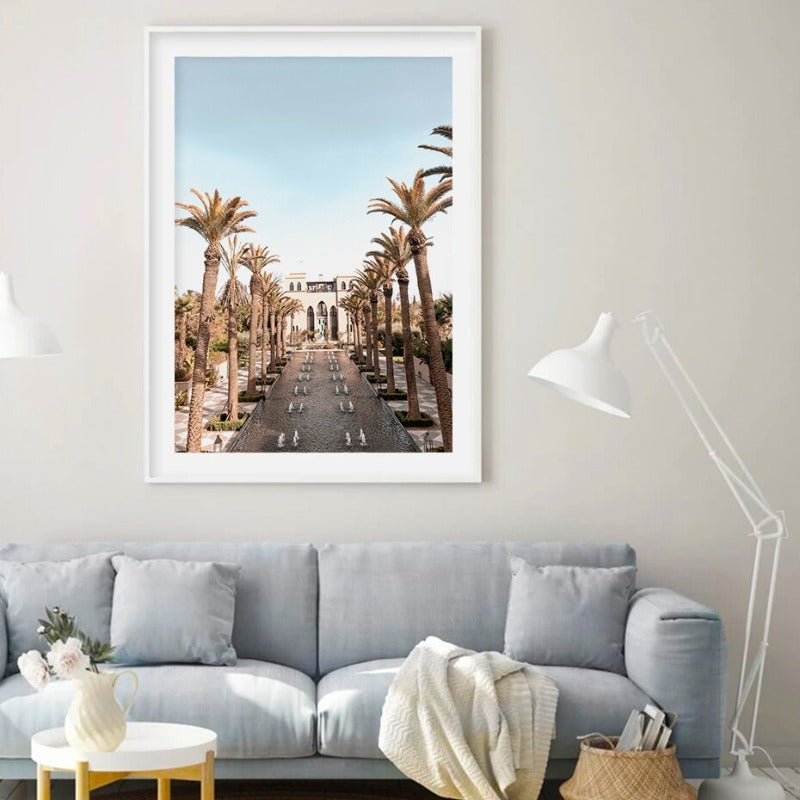Architecture Daylight Landscape - Canvas Wall Art Painting | Bowlift