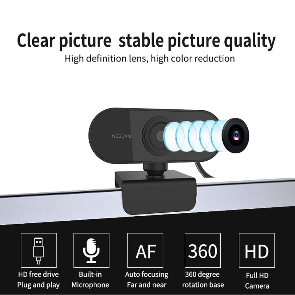 BowLift | 1080p Web Cam - HD Camera for laptop