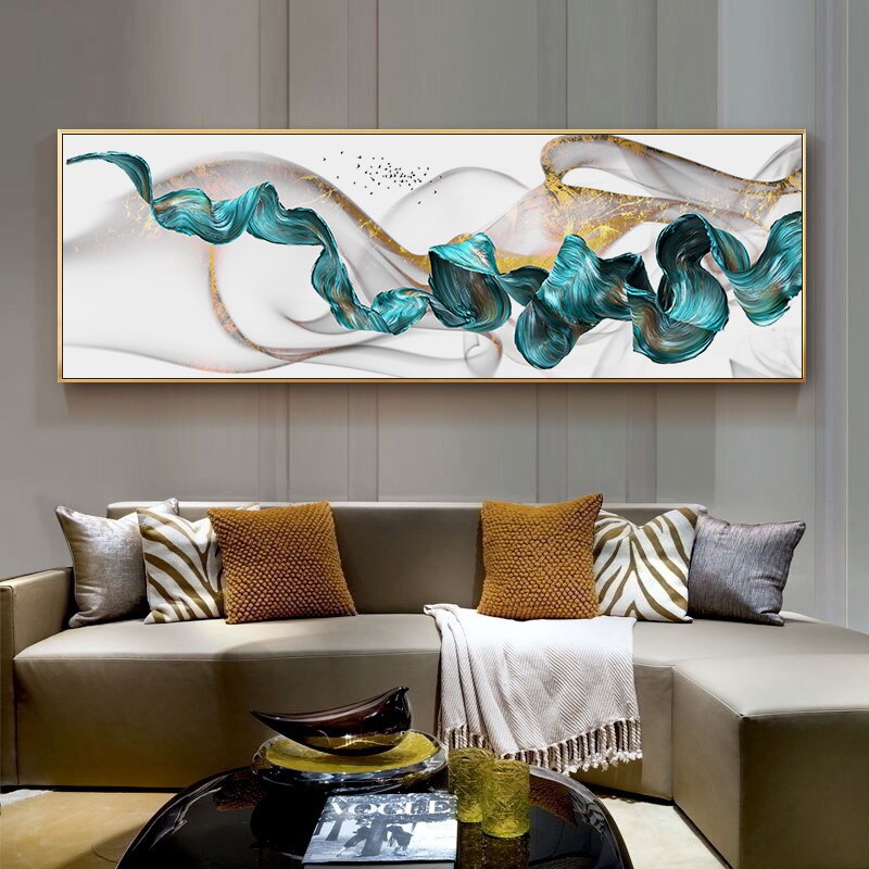 Blue Mountain - Canvas Wall Art Painting | Bowlift