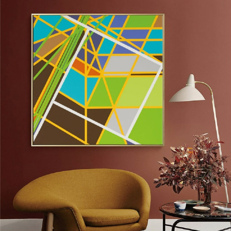 Colorful Europe - Canvas Wall Art Painting | Bowlift