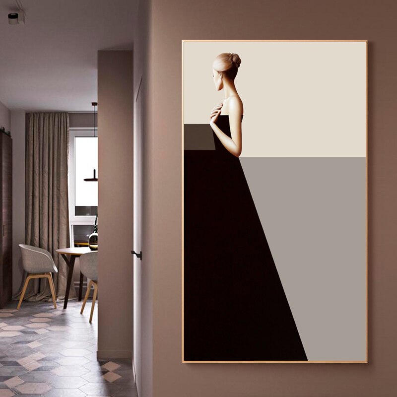 Luxurious Figure Wall Art - Canvas Wall Art Painting | Bowlift