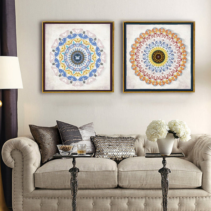 Modern Mandala - Canvas Wall Art Painting | Bowlift