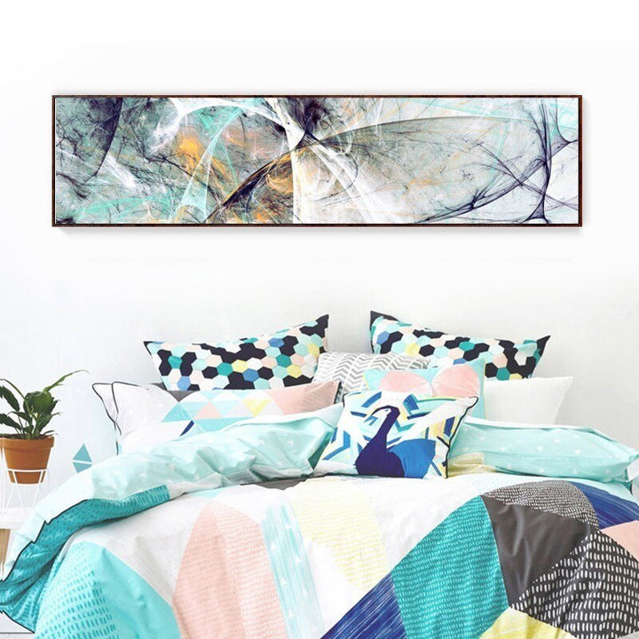 Modern Abstract Psychedelic - Canvas Wall Art Painting | Bowlift
