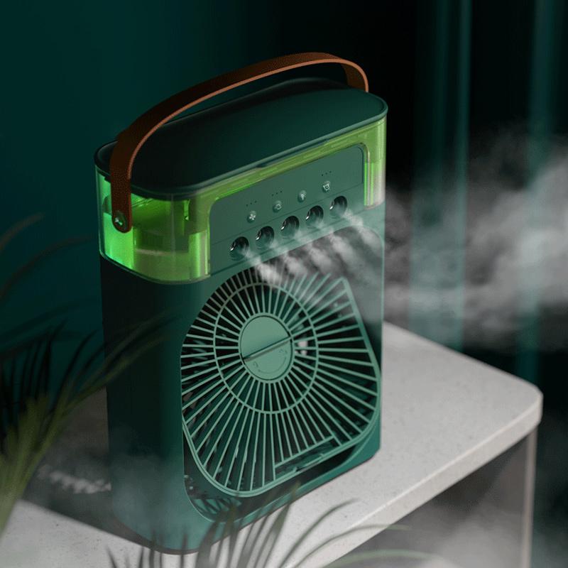 Spray Cooling Fan with Water Can | Bowlift
