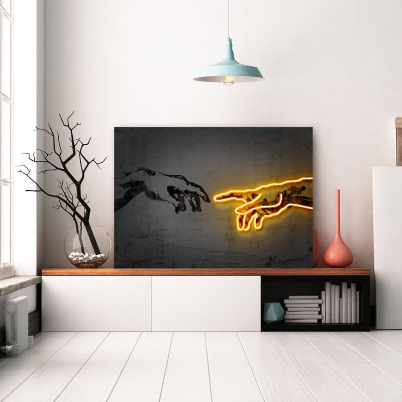 The Lighter Touch - Canvas Wall Art Painting | Bowlift