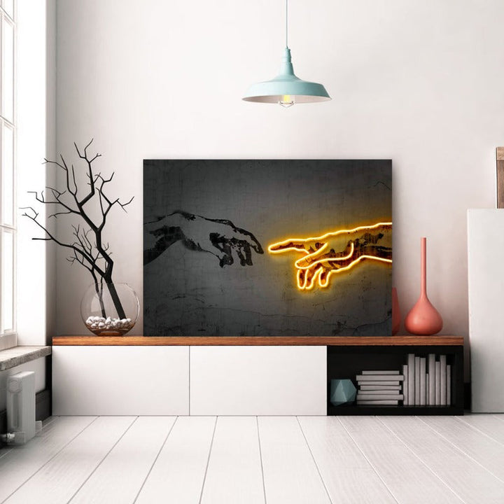The Lighter Touch - Canvas Wall Art Painting | Bowlift