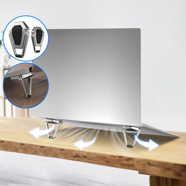 BowLift | Mini portable invisible laptop stand (1 pair)