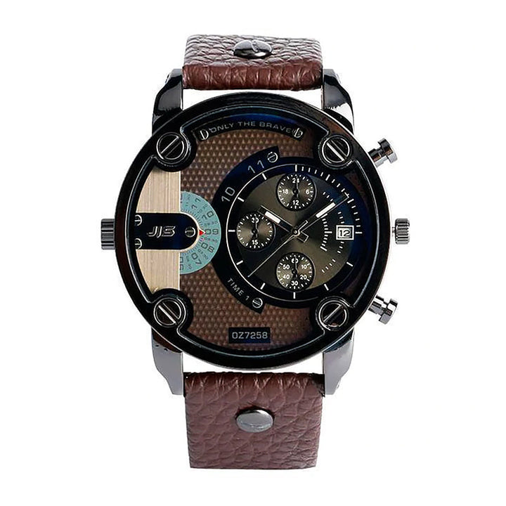 BowLift | Men's Fashion Large Dial Style Steel Band Watch