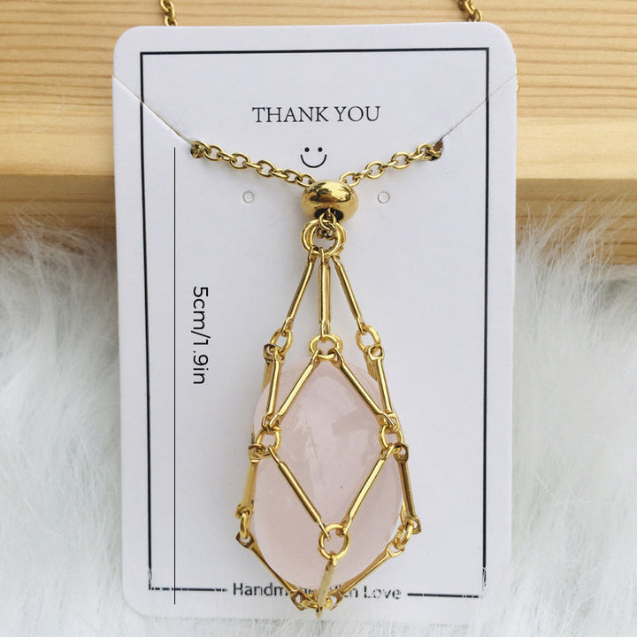 BowLift | Shiny Crystal Stone Necklace
