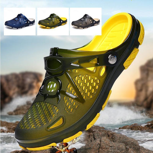 BowLift | Men's Beach Sandals Breathable Mesh Beach Slippers