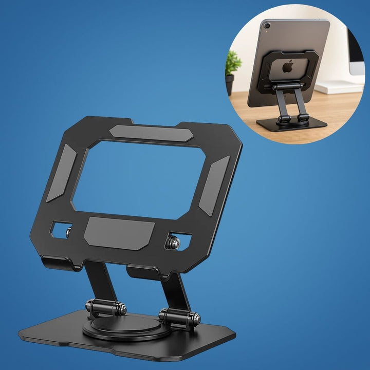 DeskEase | Adjustable Tablet Stand – Ergonomic Comfort – Foldable Anti‑Slip Design – Ideal for Work, Study, Travel & Video Calls Bowlift