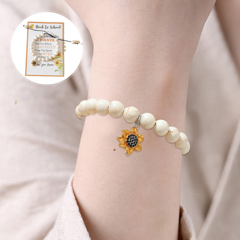 BowLift | Sunflower Bracelet - "Back to School"