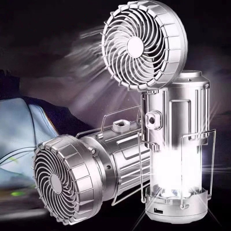 Camping lamp with Fan | Bowlift