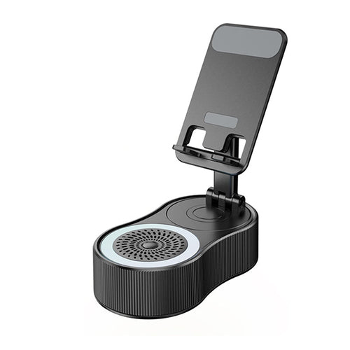 BowLift | 360° Adjustable Phone Stand with Built-in Bluetooth Speaker