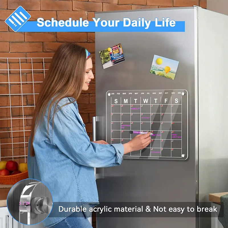 BowLift | Magnetic Acrylic Calendar