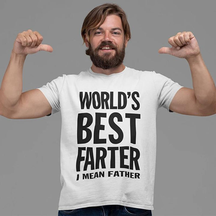 BowLift | World's largest fart master, I mean dad T-shirt