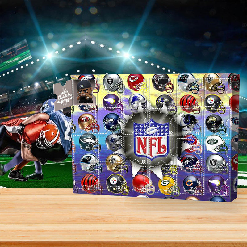 BowLift | TouchdownBox – NFL Adventskalender 2025 met 24 Verrassingen