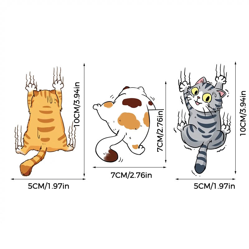 BowLift | Cute Cat Cartoon Car Sticker