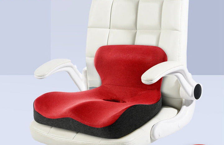 BowLift | DreamRest™ | L Shape Memory Foam Orthopedic Cushion for Back Pain Relief & Comfort Support