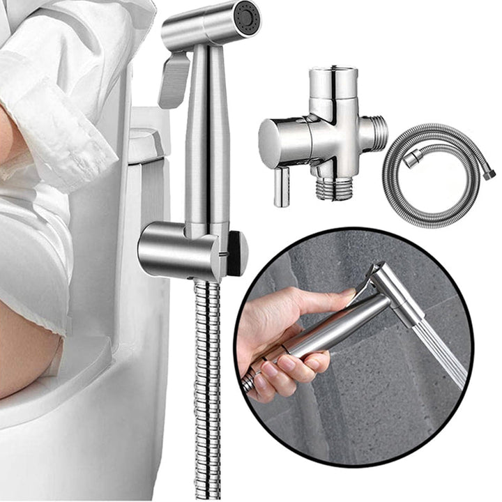 BowLift | 304 stainless steel toilet spray gun set