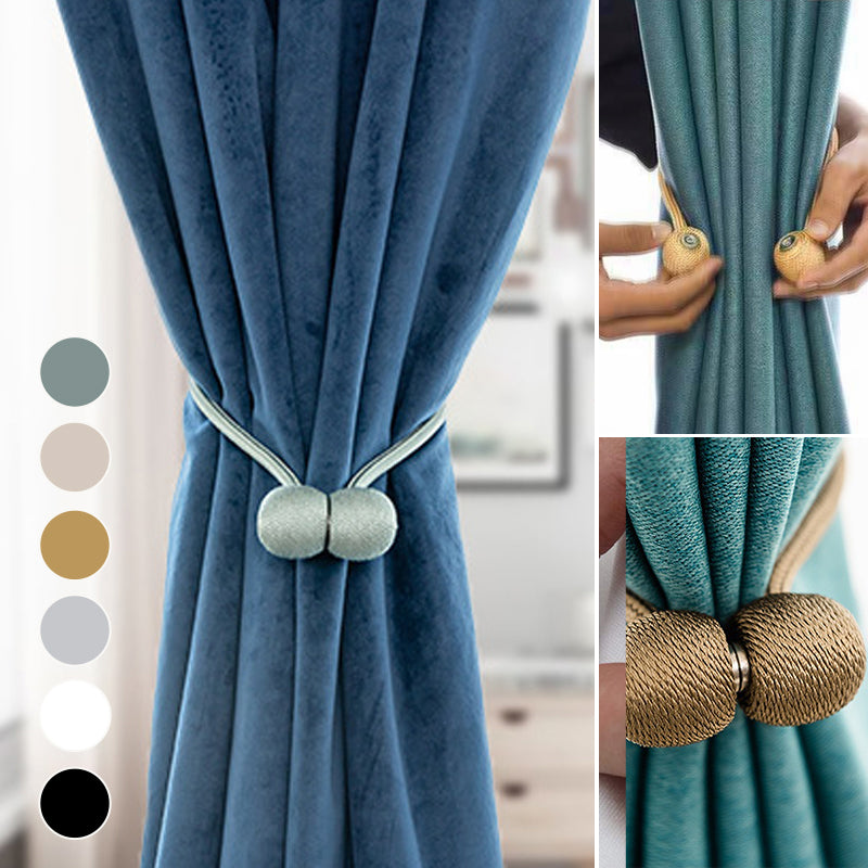 BowLift | Curtain tiebacks with magnetic curtain clasp