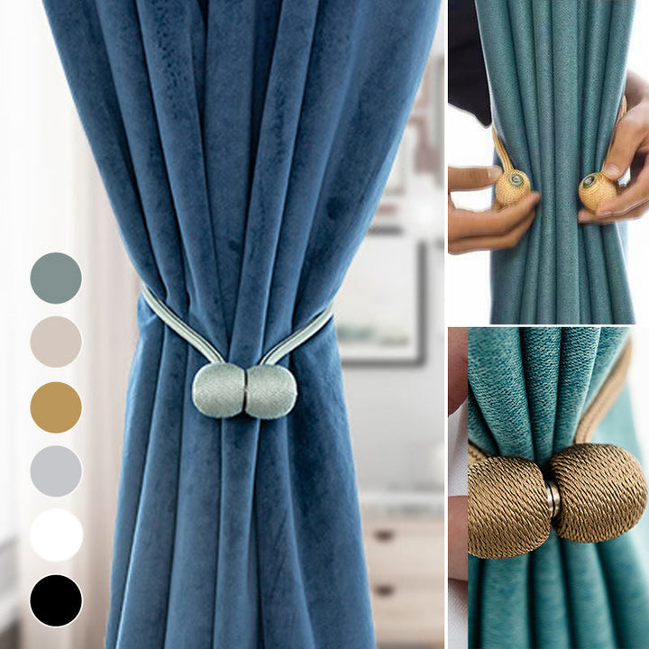 BowLift | Curtain tiebacks with magnetic curtain clasp