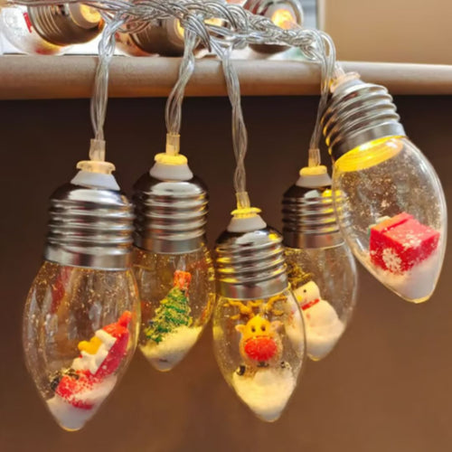 BowLift | MotiveGlow - Magical Christmas Crystal Light Chains