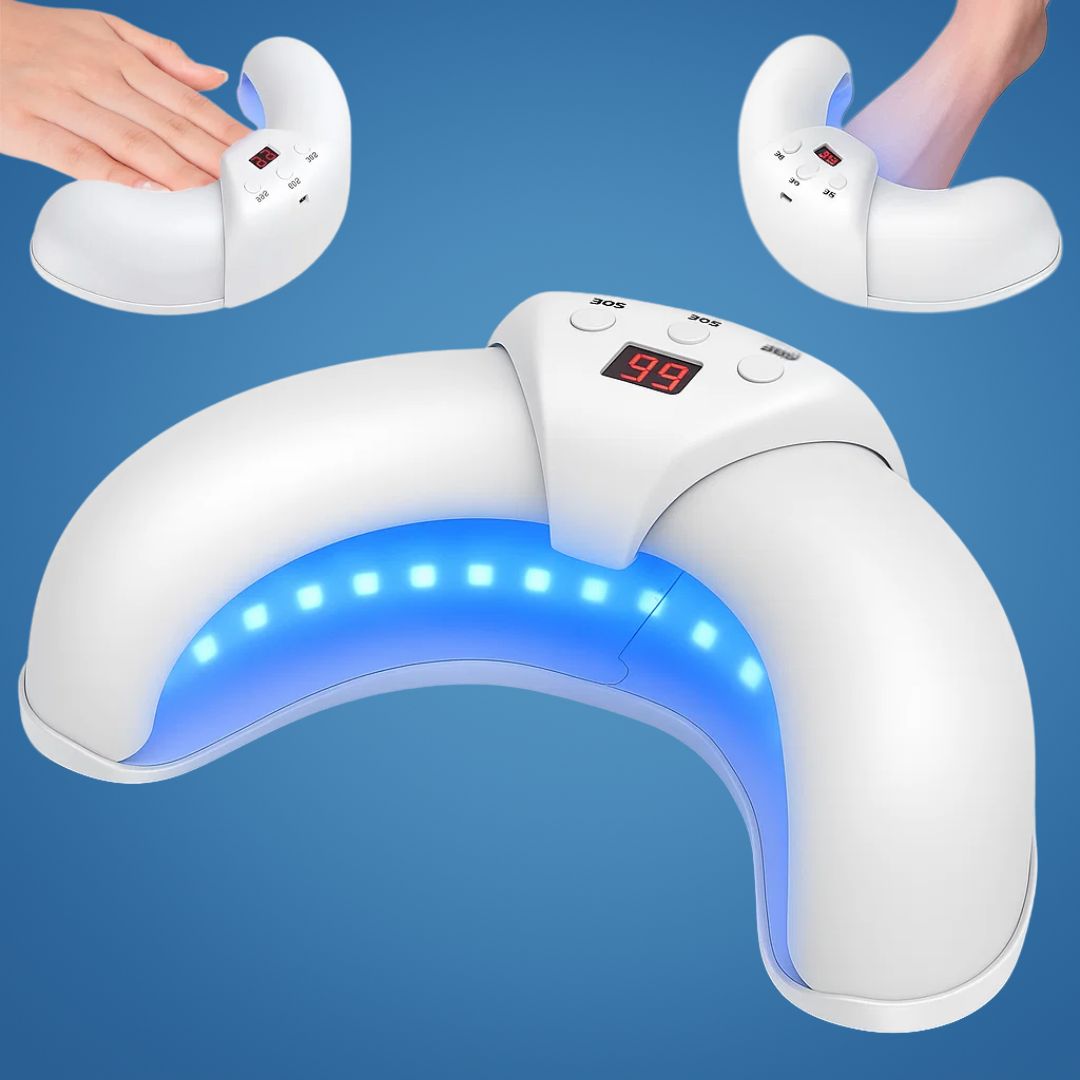 FungiFree | Laser Nail Fungus Device – Dual‑Wavelength Penetration – Compact Home Use – Fungal Nail Restoration Bowlift
