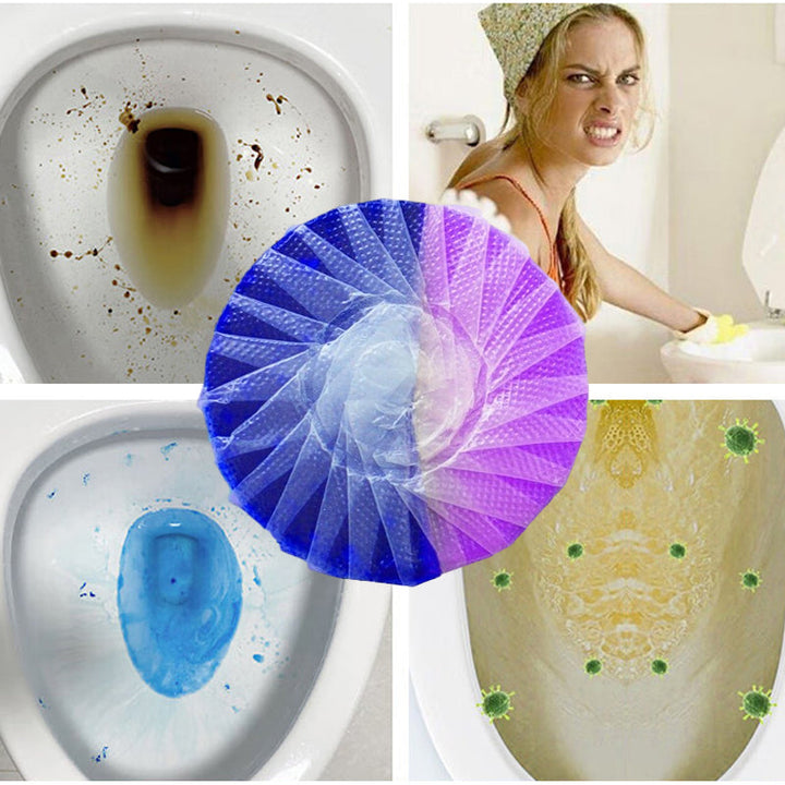 BowLift | Two-colored concentrated toilet cleaning block