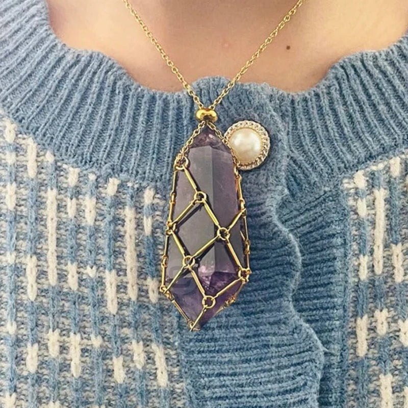 BowLift | Shiny Crystal Stone Necklace