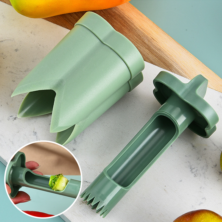 2-In-1 Fruit Pepper Corer | Bowlift