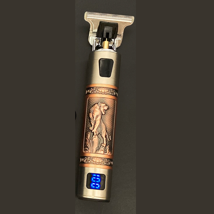 Vintage Rechargeable Beard Trimmer with Attachments Bowlift