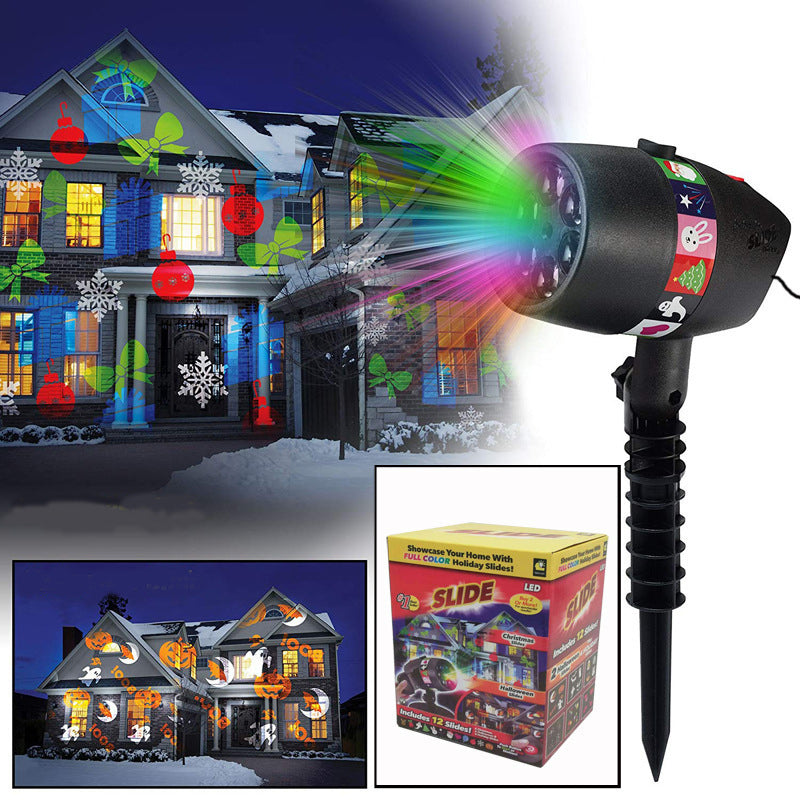 BowLift | Christmas Laser Light LED Projection for Outdoor Lawn