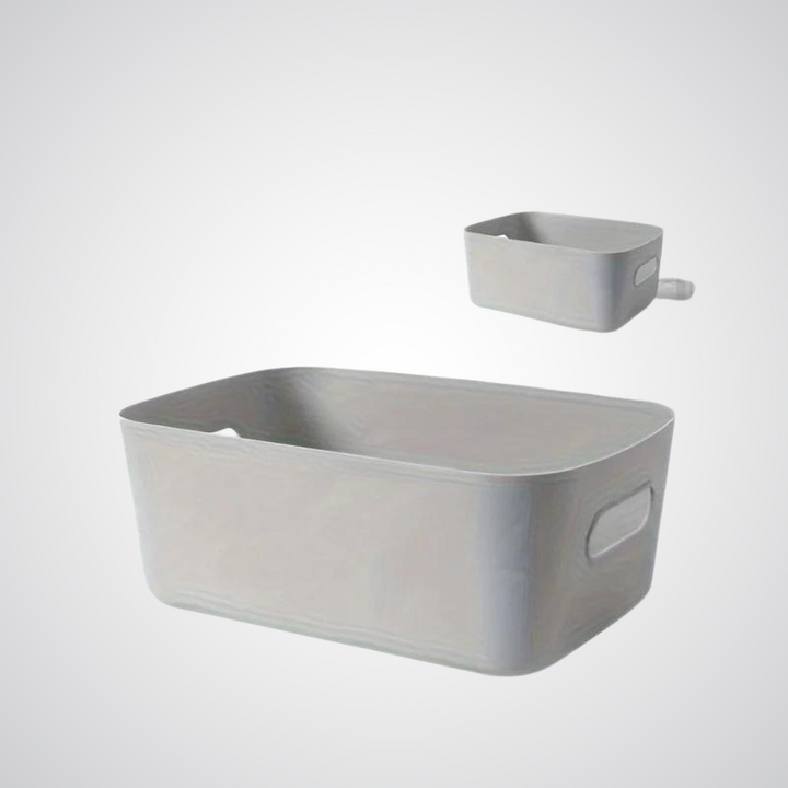 OrganiseerGemak - Set of 10 Wall Storage Boxes for Cosmetics and Snacks Bowlift