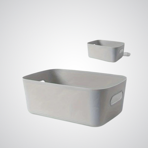 OrganiseerGemak - Set of 10 Wall Storage Boxes for Cosmetics and Snacks Bowlift
