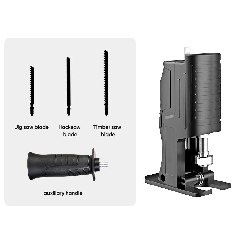BowLift | Electric Drill to Reciprocating Saw Adapter