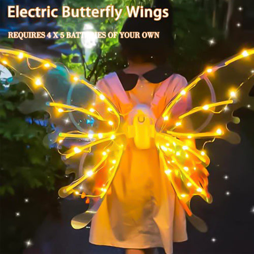 BowLift | Electric fairy butterfly wings with LED lights